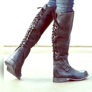 Bed Stu Tall Lace Up Surrey Boots